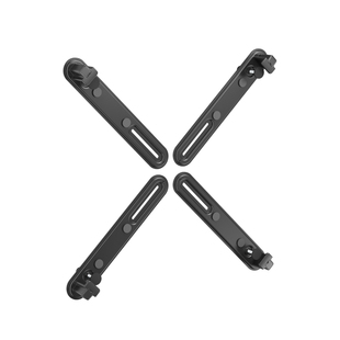 Brateck北弧无背孔显示器支架配件 电脑无孔显示器支架臂