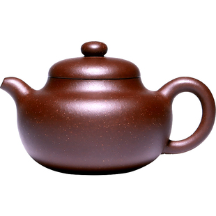 和泥有缘 宜兴紫砂壶原矿紫泥纯全手工泡茶壶茶具套装 柿圆壶