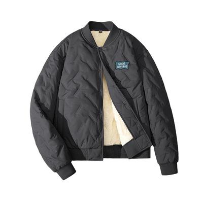 真维斯三防棒球领棉服冬季男款潮