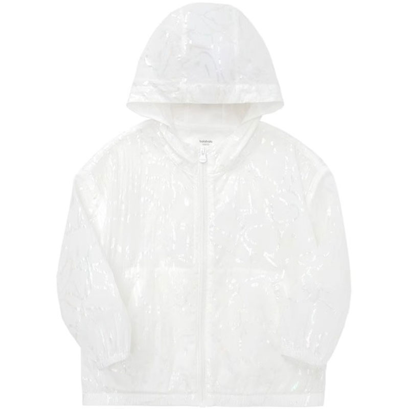 巴拉巴拉女童防晒衣小童宝宝外套儿童薄款皮肤衣2024夏装新款童装