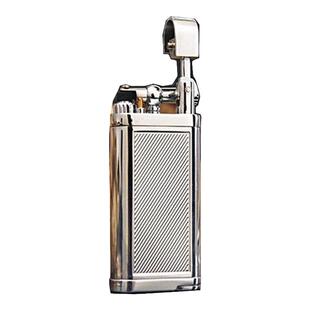 斯派克烟斗专用打火机砂轮斜火侧出火明火充气带压棒送男士礼盒