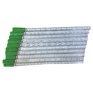 SF包邮】面塑亚克力精雕花条花边模具手工艺制作印花粘土彩泥软陶