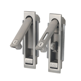 MS713电箱平面锁MS712柜门锁控制箱配电箱口罩机用锁充电桩弹跳锁