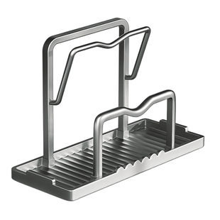 锅盖台面厨房加厚置物架锅铲架子放置器菜板置物架收纳神器