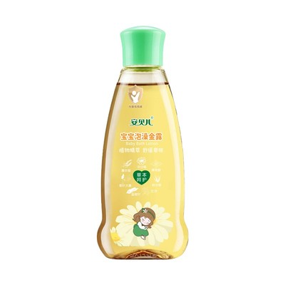 安贝儿正品宝宝清凉防痱泡澡金露