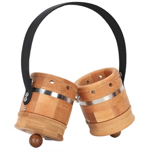 艾我康耳朵灸仪艾灸盒竹木制随身灸儿童家用艾柱全身头耳灸温灸罐