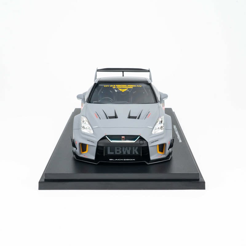 日产尼桑 LBWK GT 35GT-RR 超级剪影 Topspeed 1:18 仿真树脂模型
