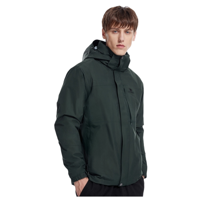 骆驼暴雨防水冲锋衣男可拆卸