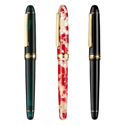 书写日本3776教堂蓝练字钢笔