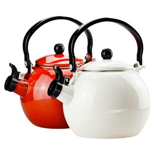 日式搪瓷水壶凉水壶泡奶茶咖啡壶珐琅烧水壶熬煮中药壶煤气电磁炉