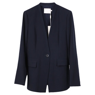 Lavinia OL通勤气质西装套装春秋新款女装简约藏蓝色西服西裤