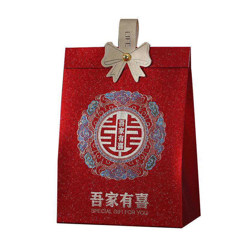 糖盒子结婚专用喜糖袋子空盒