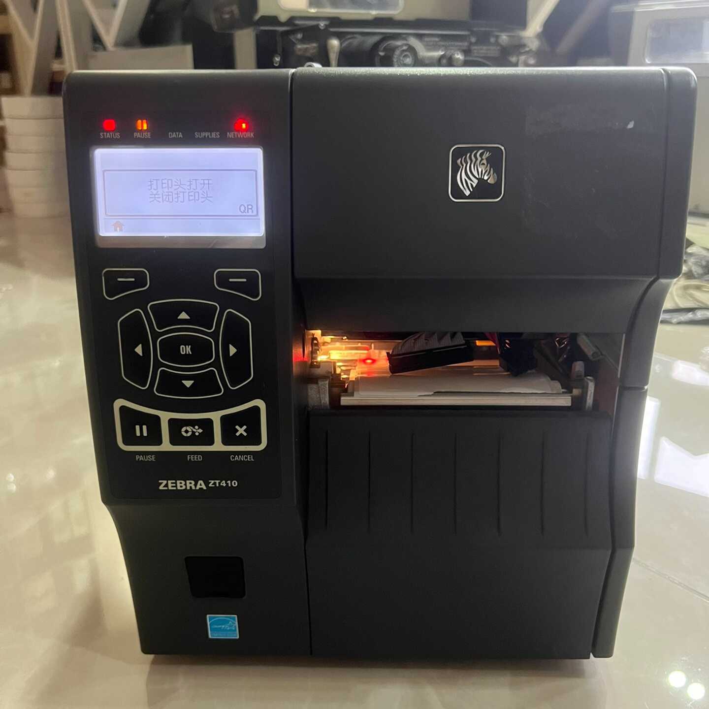 斑马打印机ZT410-300dpi，600dpi打印机正常使&mdash;议价