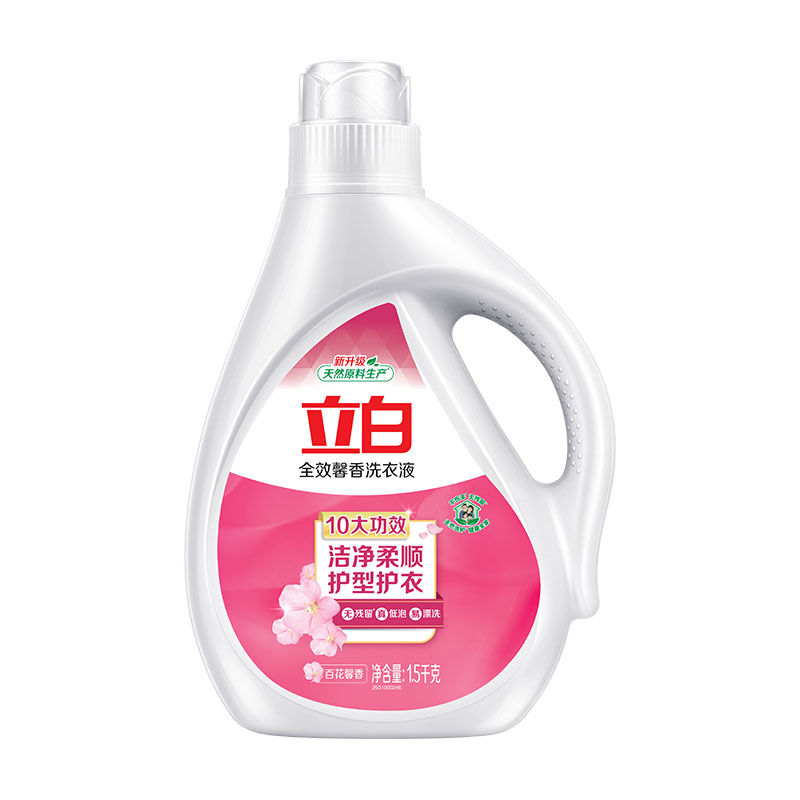 立白深层去渍持久留香洗衣液