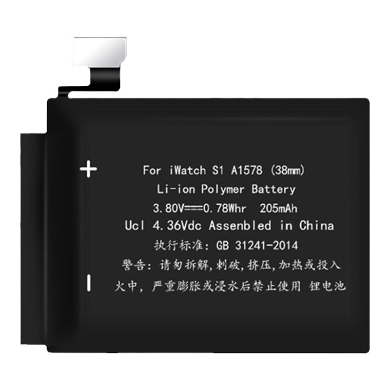 全新适用于苹果iwatchS1代38mm手表S5 44mm/SE40mm原厂电池更换S6