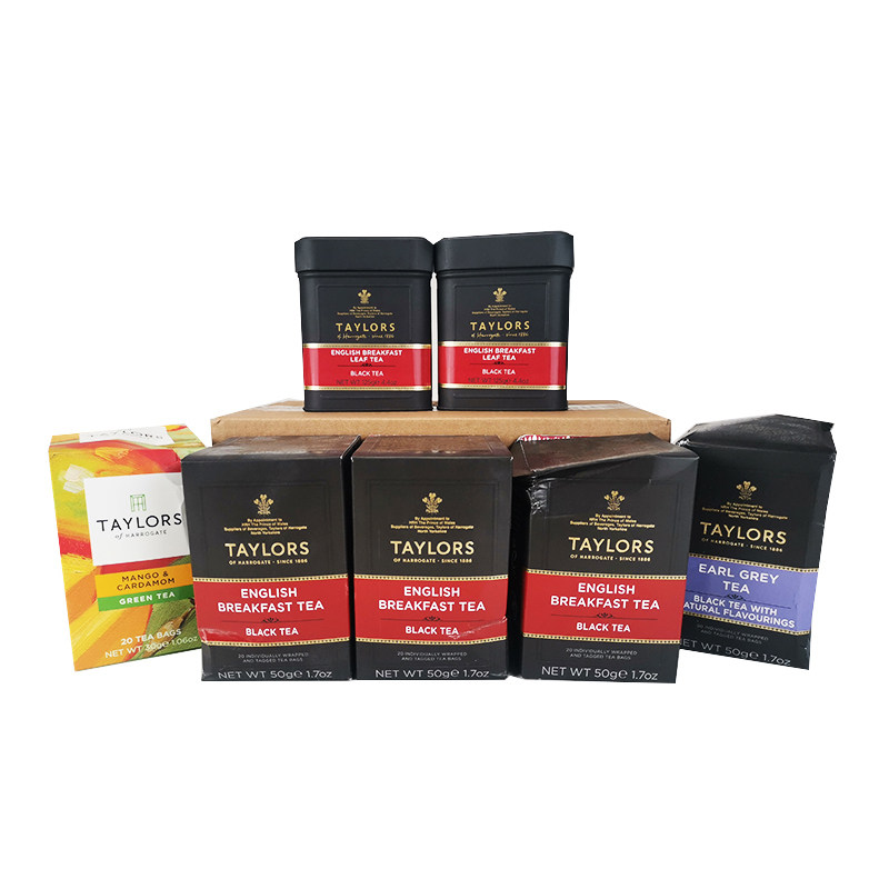 临期运损特价 英国进口红茶英式茶包泰勒taylors茶叶yorkshiretea - 白底图