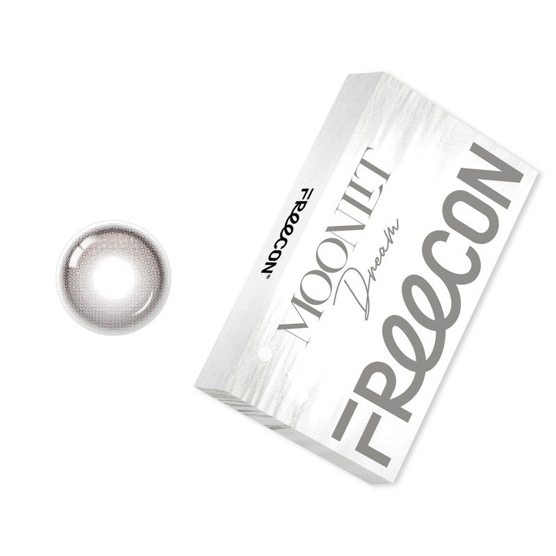 【试用装】FREECON定轴高光美瞳日抛2片装三明治工艺彩色隐形眼镜
