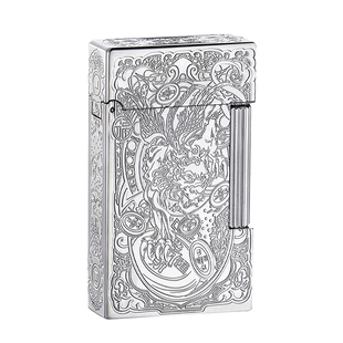 tshomx朗声打火机钢音气体貔貅高颜值创意侧滑送男友生日礼物正品