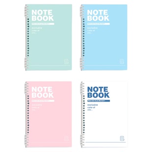 16K活页英语笔记本子加厚英语知识点手抄写笔记本英文本练习本初高中生专用四线三格b5活页本摘抄作业本