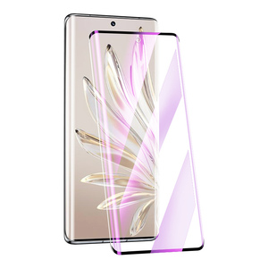 适用荣耀70钢化膜曲面防指纹honor70pro手机膜全屏全覆盖新款70pro+水凝膜抗蓝光保护无白边华为防爆屏保高清
