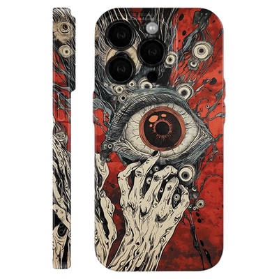 克苏鲁风格亮面手机壳