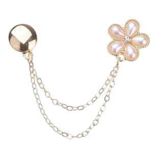 裤脚防拖地神器链条磁吸扣衣服打结扣裤子长改短隐形挽边扣固定夹