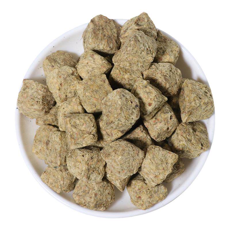 丰年虾块冻干不混水热带鱼蛋白粮