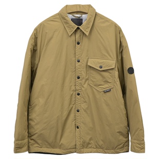 【羽绒衬衫】新款ABLE JEANS羽绒服男轻薄外套翻领宽松休闲夹克潮