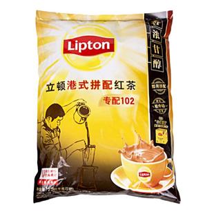 立顿专配102港式拼配红茶5磅袋装红茶碎柠檬茶丝袜珍珠奶茶原料