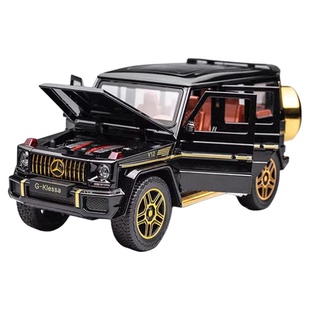 奔驰大G合金模型车1:24大G63越野男孩礼物金属玩具车仿真汽车模型