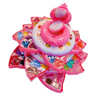 儿童化妆品女孩玩具套装无毒小孩女童公主9彩妆盒6岁生日六一礼物