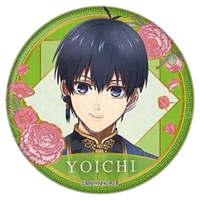 蓝色监狱中华风花边徽章TWINCRE