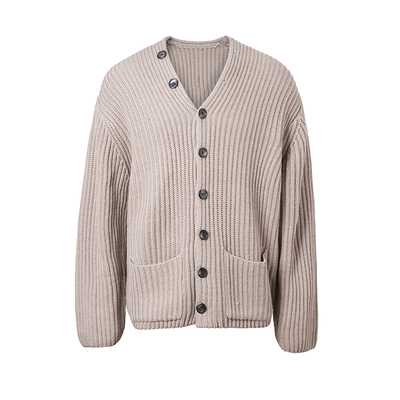 SEEALSO秋冬V领慵懒针织开衫