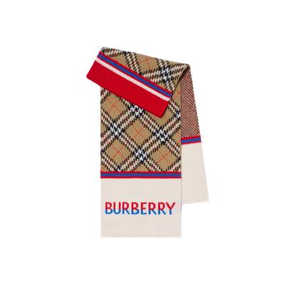 BURBERRY格纹羊毛围巾81173801