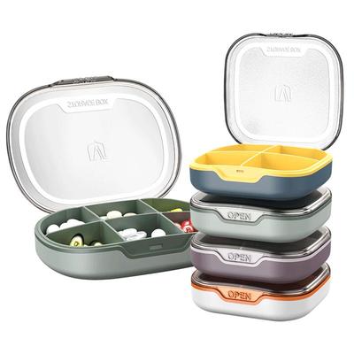 便携迷你7天大容量密封分装药盒