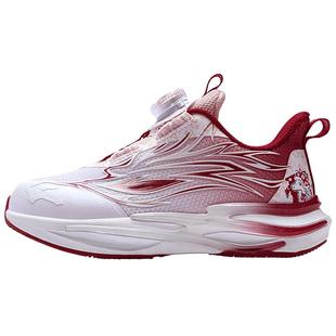 安踏童鞋2026新年赤焰6女小童冬季保暖跑鞋儿童旋钮夜光跑步鞋