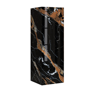 装饰品大理石摆件底座台轻奢高级感2025新款岩板花架子客厅落地式