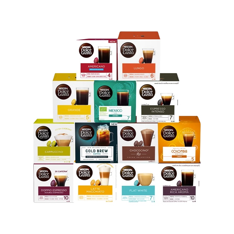 雀巢多趣酷思星巴克胶囊咖啡 dolcegusto咖啡胶囊花式意式3盒原箱