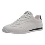 2026春新款德训鞋男款头层软牛皮鞋子男鞋软底白色阿甘鞋休闲透气