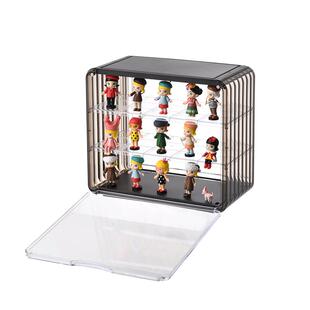 盲盒收纳展示架手办收纳盒亚克力透明盒公仔大号防尘展示柜包包盒