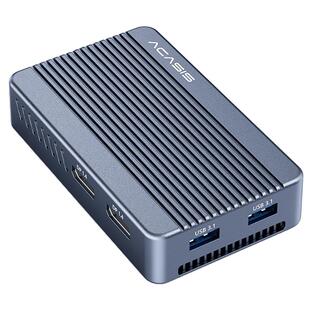 阿卡西斯硬盘盒扩展坞兼容雷电4固态硬盘拓展坞typec笔记本macmin