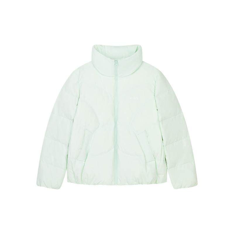 乔丹短款羽绒服女冬季新款保暖黑