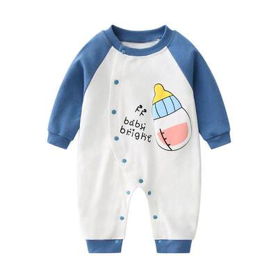 纯棉婴儿连体衣四季款