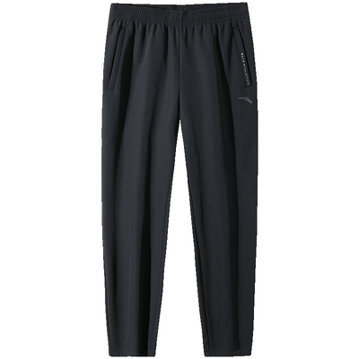 安踏男防泼水梭织型动裤