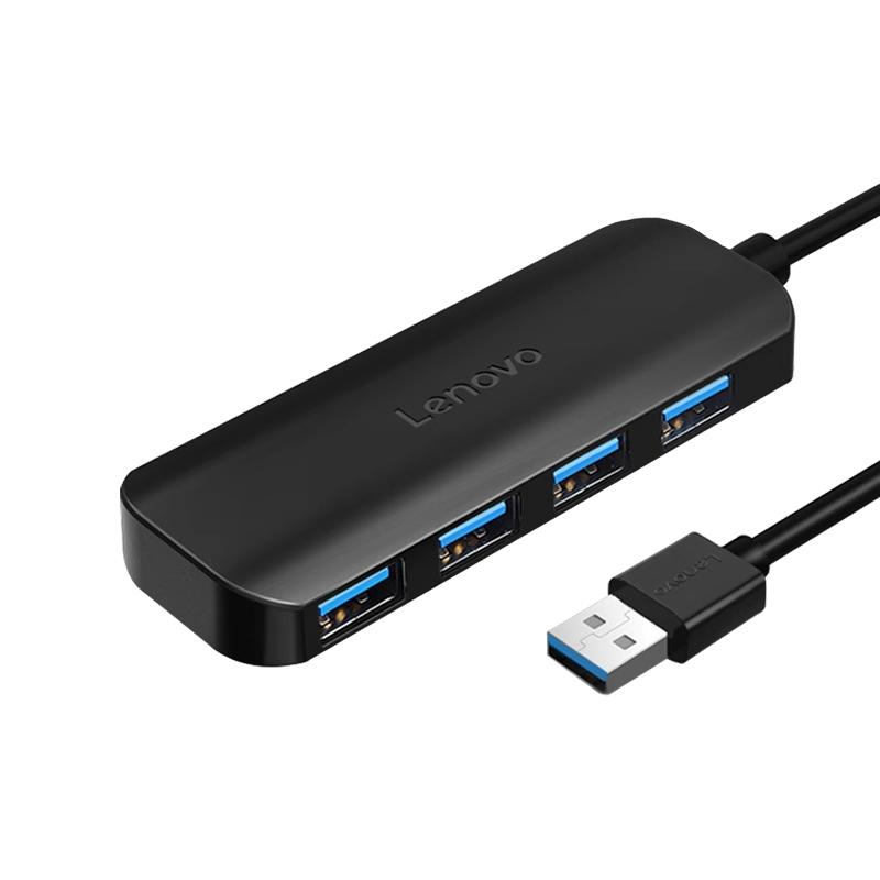 联想usb3.0拓展坞笔记本电脑扩展器插头多口集分线器转换接头多功能拓展坞typec接口外接一拖多延长扩展坞hub