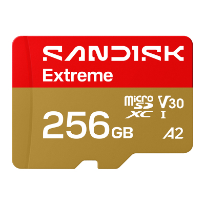 闪迪tf卡256g新品大疆影石4k存储