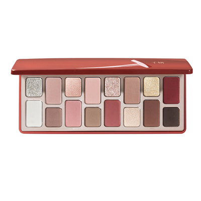 千妍16色眼影盘倾慕日常淡妆