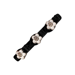 植绒编发发夹女2025新款鸭嘴夹前额刘海侧边边夹碎发整理神器头饰