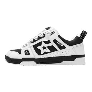 RIPSTAR/爆炸星SKBD Pro国潮经典黑白色情侣休闲面包板鞋滑板鞋子