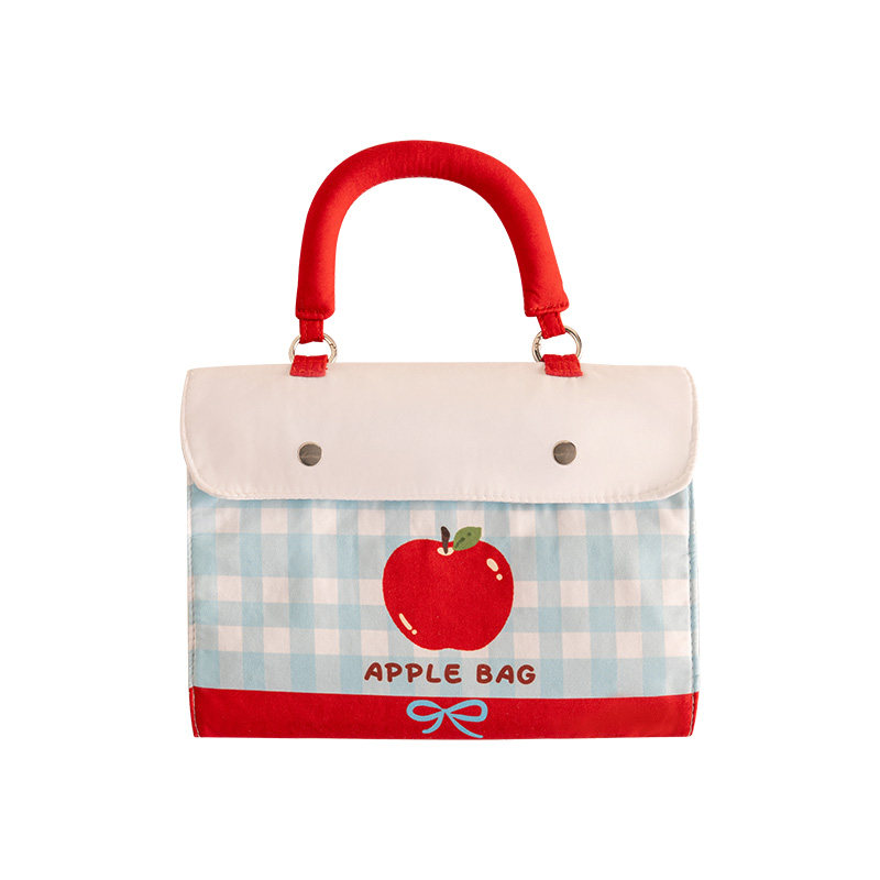 三年二班 苹苹安安产检收纳册便携手提孕检收纳册孕检包产检报告单羊宝宝怀孕检查单收纳包孕期孕妇礼物用品